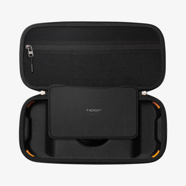 Left. Spigen - Spigen Rugged Armor Pro Pouch for Legion Go - Black.