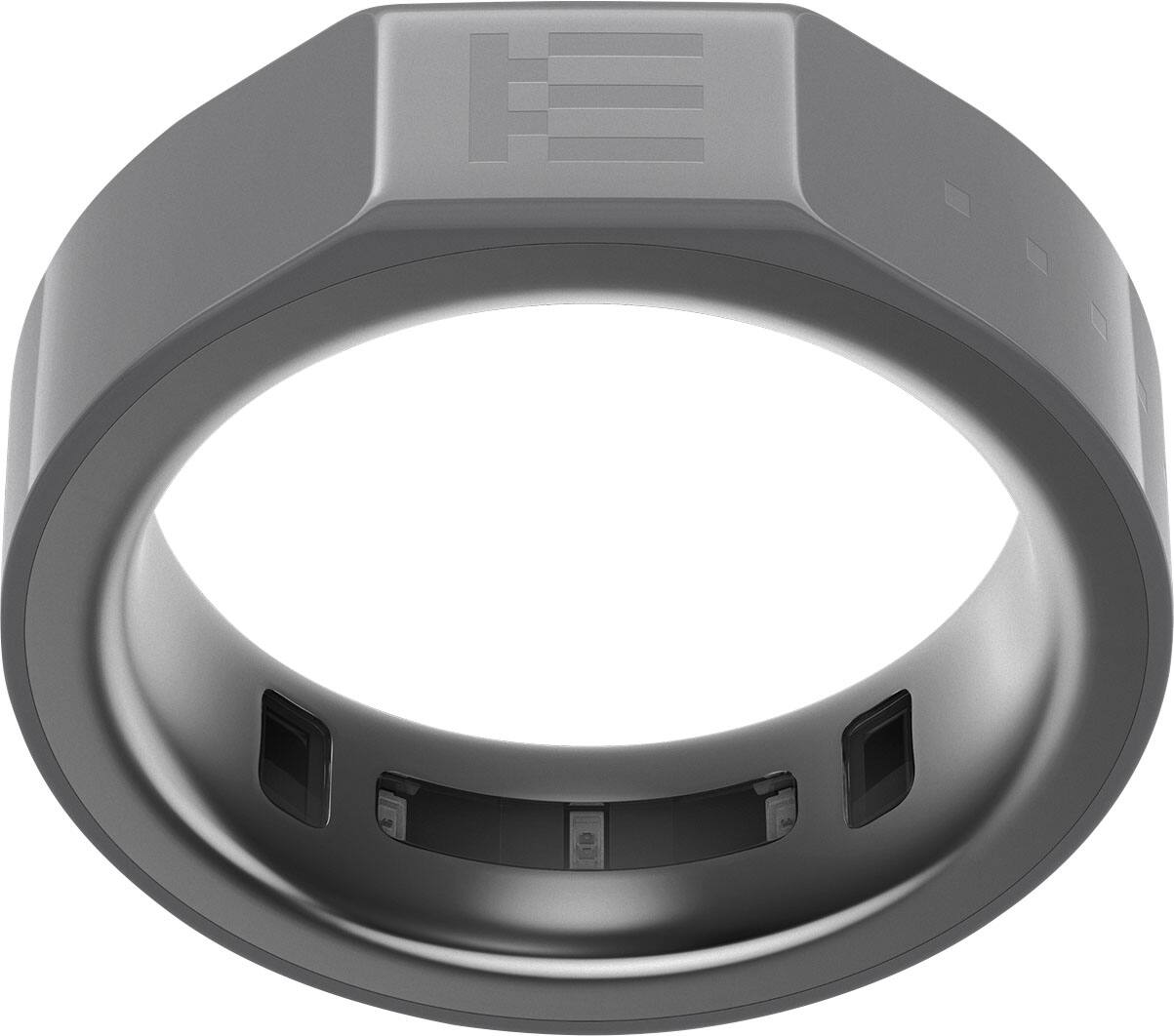Front. Even Realities - Even R1 Smart Ring - Size 11 - Grey.