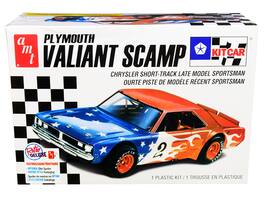 Skill 2 Model Kit Plymouth Valiant Scamp Kit Car 1/25 Scale Model by AMT - Multi