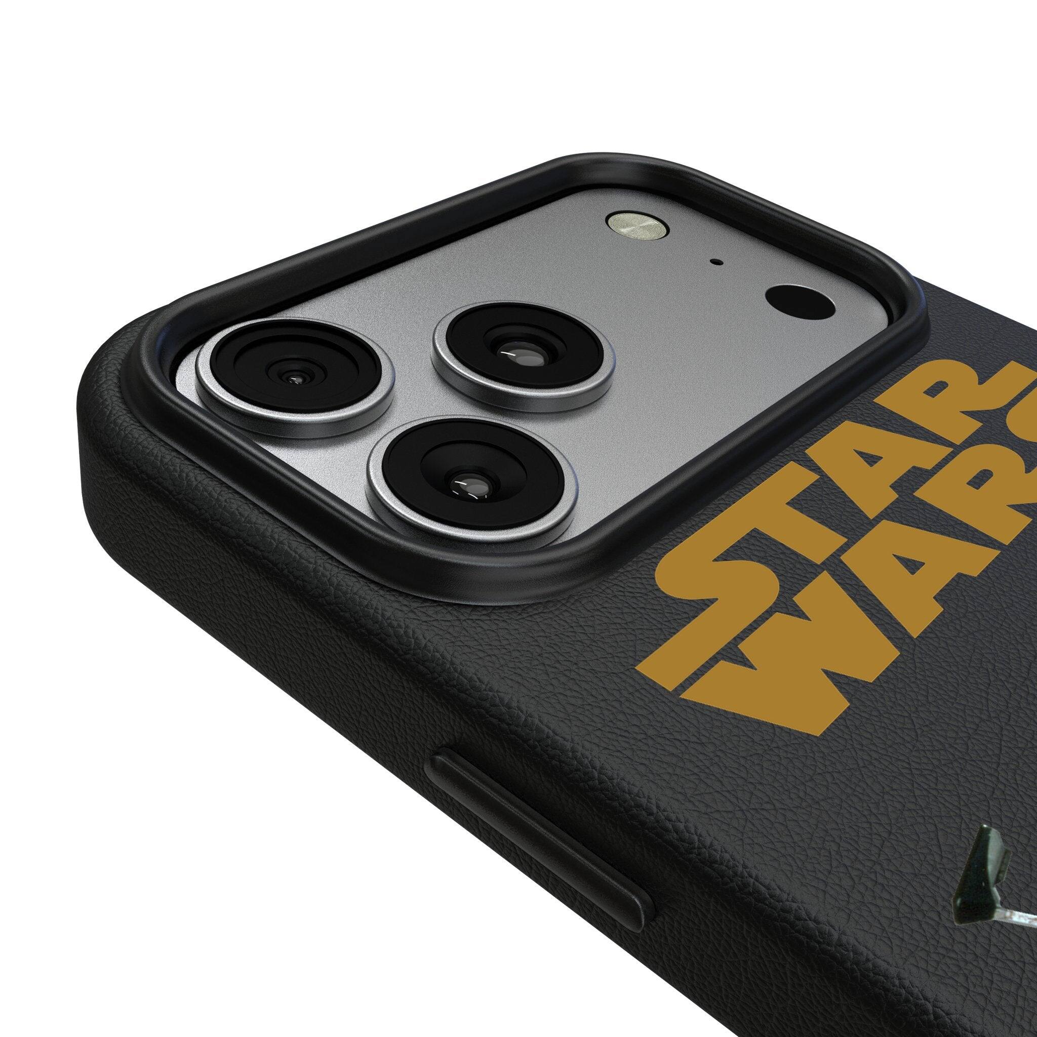 Left. Keyscaper - Star Wars: The Empire Strikes Back Color Block MagSafe Compatible Phone Case - Apple iPhone Air - Boba Fett.