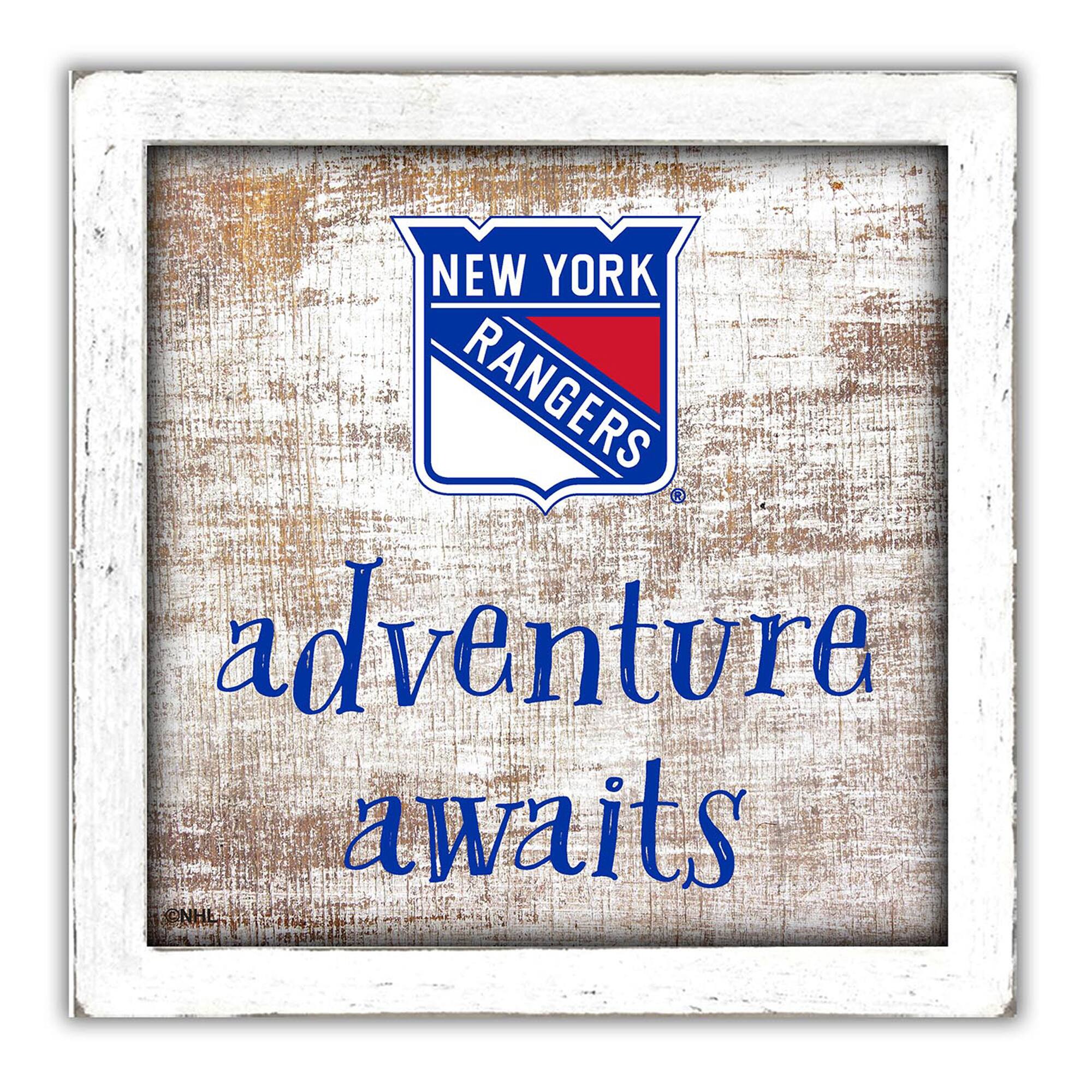 New York Rangers 14'' x 13'' Adventure Awaits Money Box
