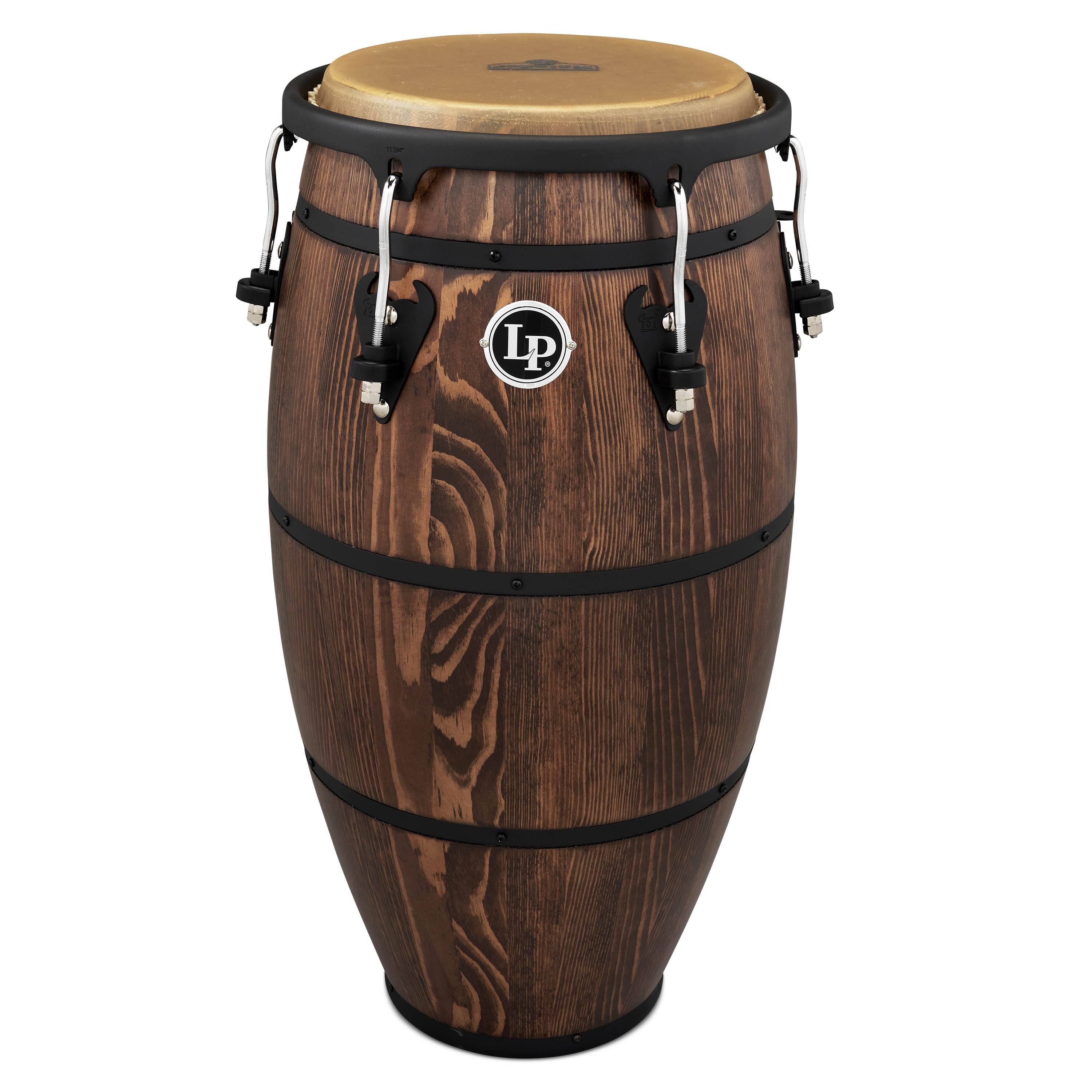 Angle. Latin Percussion - Matador Whiskey Barrel 11-3/4" Conga.