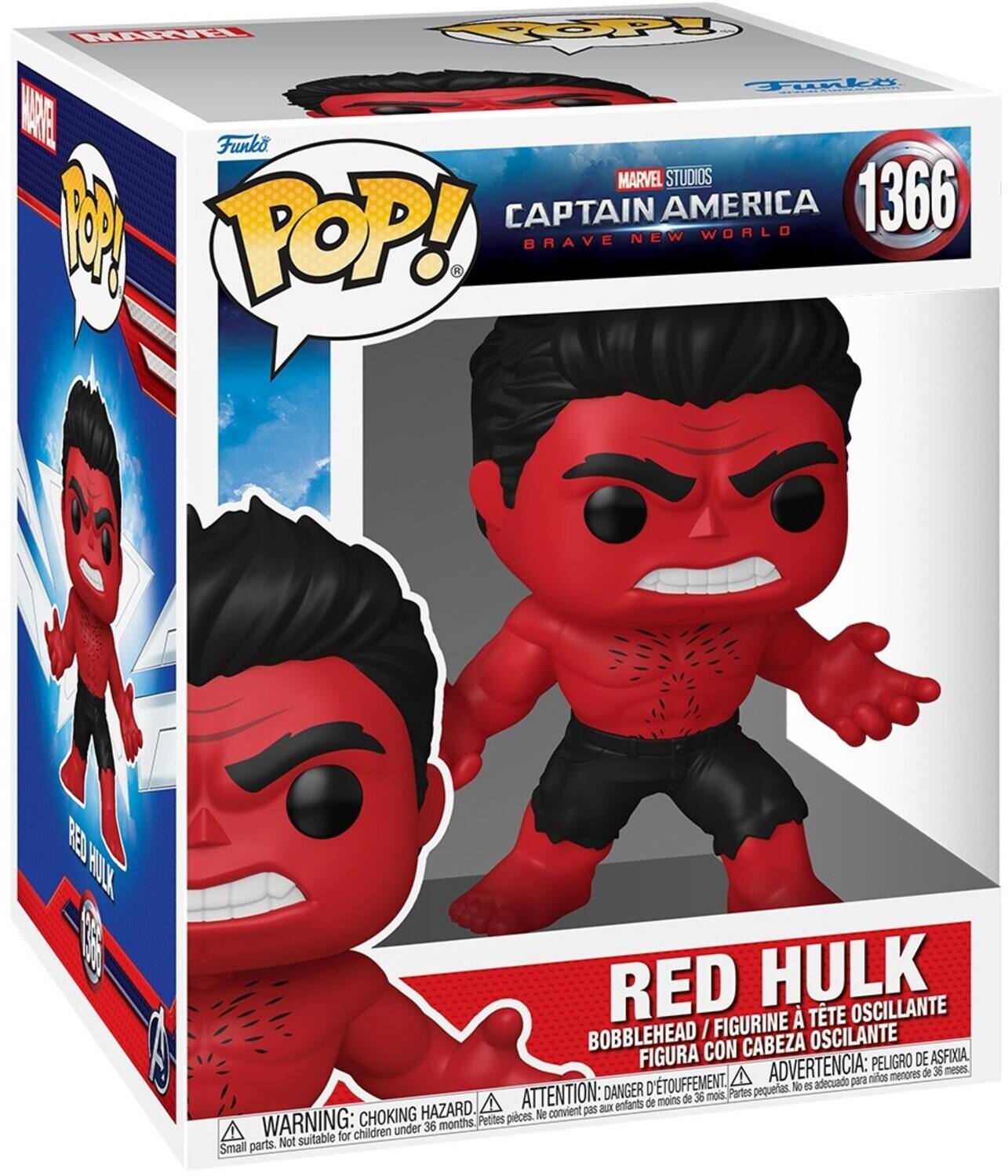 Funko, Marvel Studios, Captain America, 1366, Pop!, Brave New World, Red Hulk, Oscillante, Bobblehead, Figurine, Attention: Danger, Warning: Choking Hazard, Not suitable for children under 36 months, Petites pieces, pequeñas piezas, No es adecuado para pequeños menores de 36 meses, pequeñas piezas, pequeños menores de 36 meses, pequeñas piezas, pequeños menores de 36 meses, pequeñas piezas, pequeños menores de 36 meses, pequeñas piezas, pequeños menores de 36 meses, pequeñas piezas, pequeños menores de 36 meses, pequeñas piezas, pequeños menores de 36 meses, pequeñas piezas, pequeños menores de 36 meses, pequeñas piezas, pequeños menores de 36 meses, pequeñas piezas, pequeños menores de 36 meses, pequeñas piezas, pequeños menores de 36 meses, pequeñas piezas, pequeños menores de 36 meses, pequeñas piezas, pequeños menores de 36 meses, pequeñas piezas, pequeños menores de 36 meses, pequeñas piezas, pequeños menores de 36 meses, pequeñas piezas, pequeños menores de 36 meses, pequeñas piezas, pequeños menores de 36 meses, pequeñas piezas, pequeños menores de 36 meses, pequeñas piezas, pequeños menores de 36 meses, pequeñas piezas, pequeños menores de 36 meses, pequeñas piezas, pequeños menores de 36 meses, pequeñas piezas, pequeños menores de 