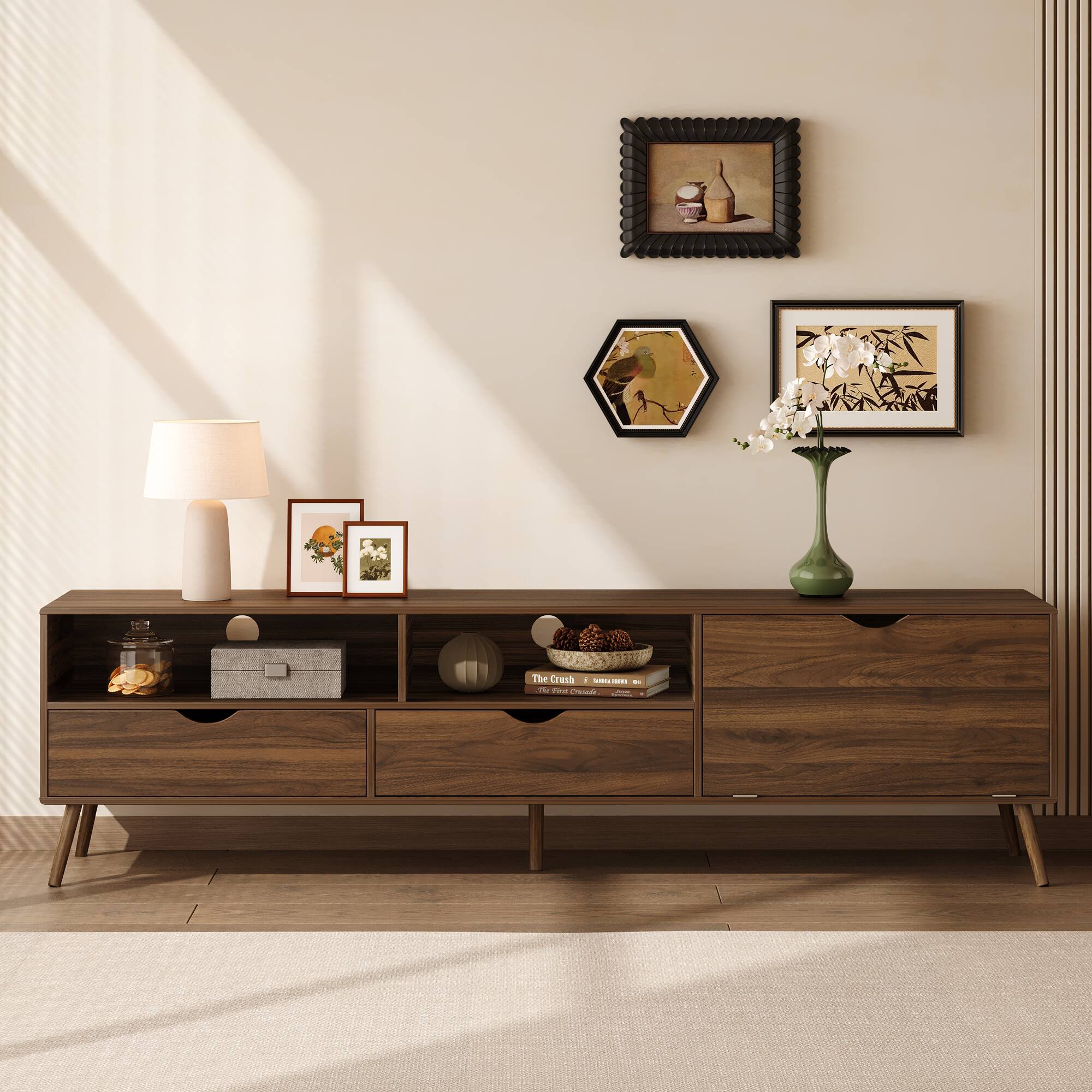 The text on the image is:

- "The Crush"