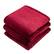 Front. Costway - 62'' x 84'' Flannel Polyester Heated Blanket Throw with 10 Heating Levels - Red.