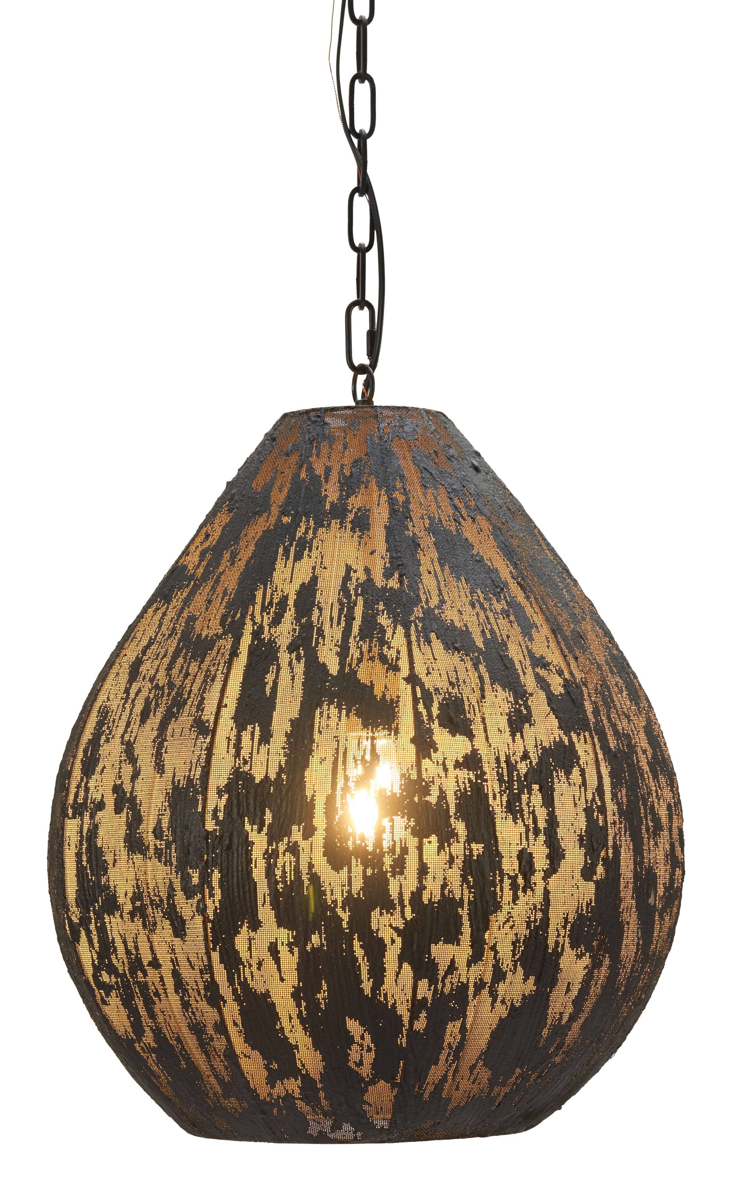 Alt View 1. Hivvago - Koza Ceiling Lamp Black - Black.