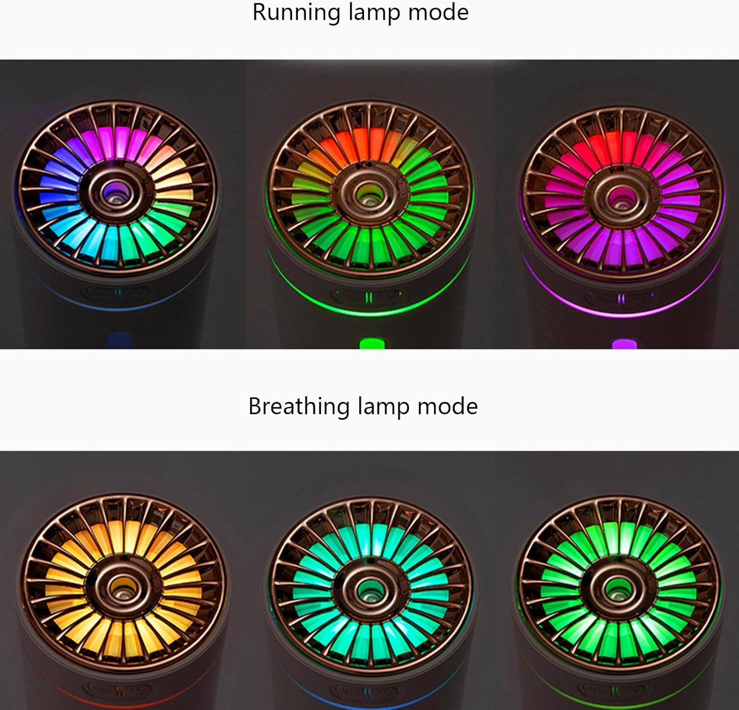Running lamp mode  
Breathing lamp mode