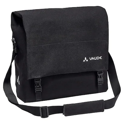 Front. VAUDE - Vaude Augsburg IV L Bike Bag - Black - Black.