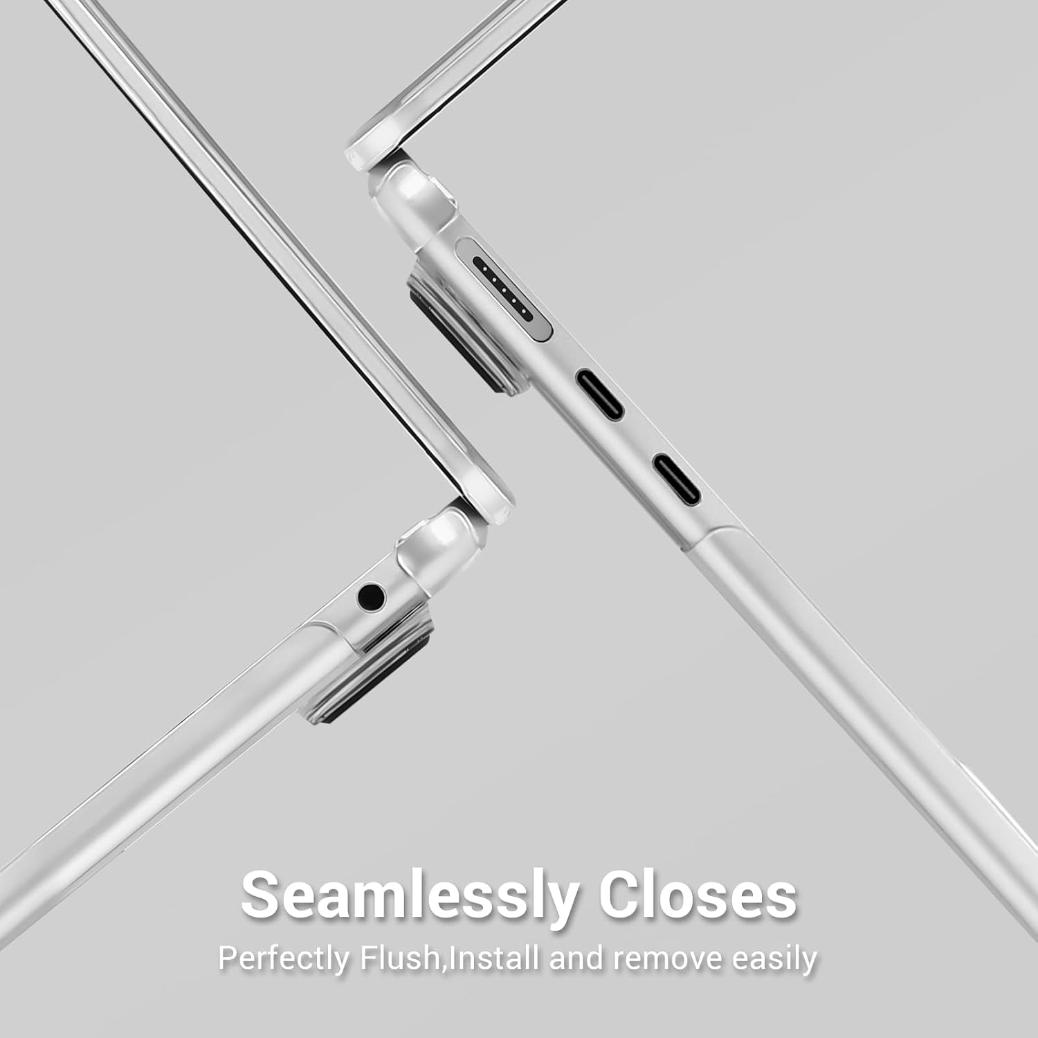Seamlessly Closes  
Perfectly Flush, Install and remove easily