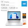 14" Display
4GB RAM
128GB + 128GB SD
Windows 11
intel INSIDE
IST Computers
128GB
Microsoft 365 Personal