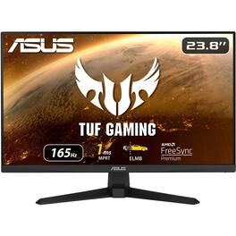 ASUS - Refurbished Excellent - TUF Gaming VG247QY1A- 23.8” FHD (1920 x 1080) Gaming Monitor - Black