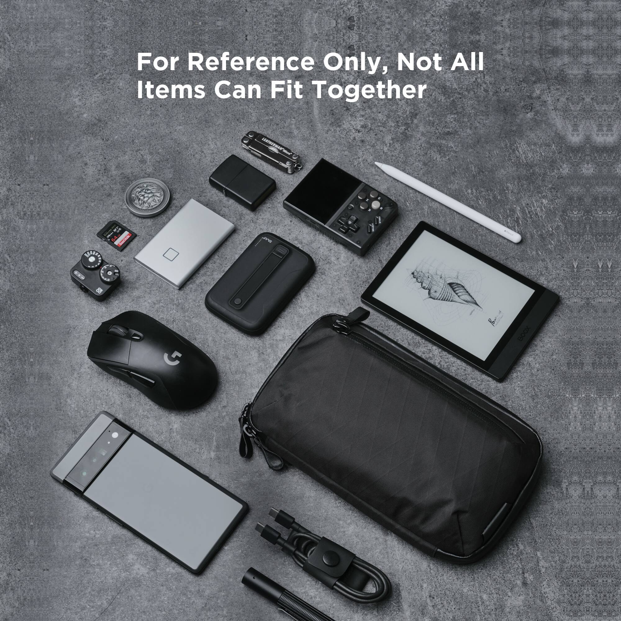 For Reference Only, Not All Items Can Fit Together