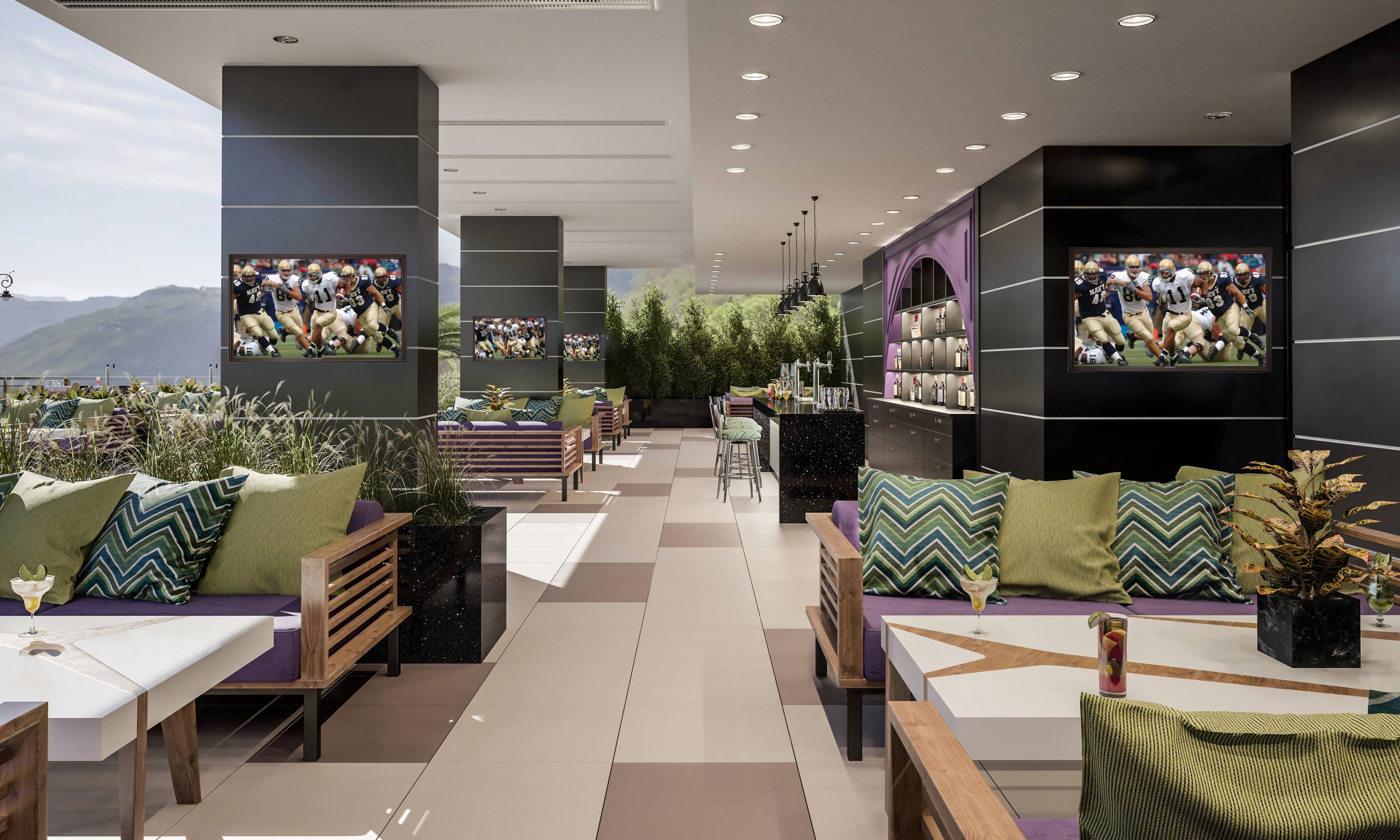 Alt View 7. Apollo Enclosures - Apollo 65" Deluxe Outdoor TV Enclosure for 60" to 65" TVs, Quality Aluminum Construction, UL/CSA certified for safety - Black.