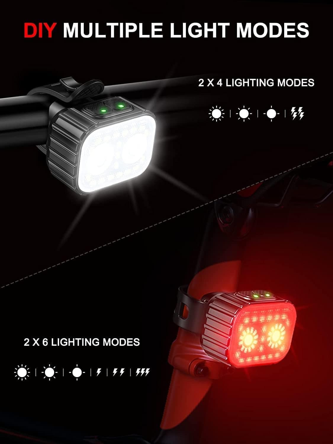 DIY Multiple Light Modes

2 x 4 Lighting Modes

2 x 6 Lighting Modes