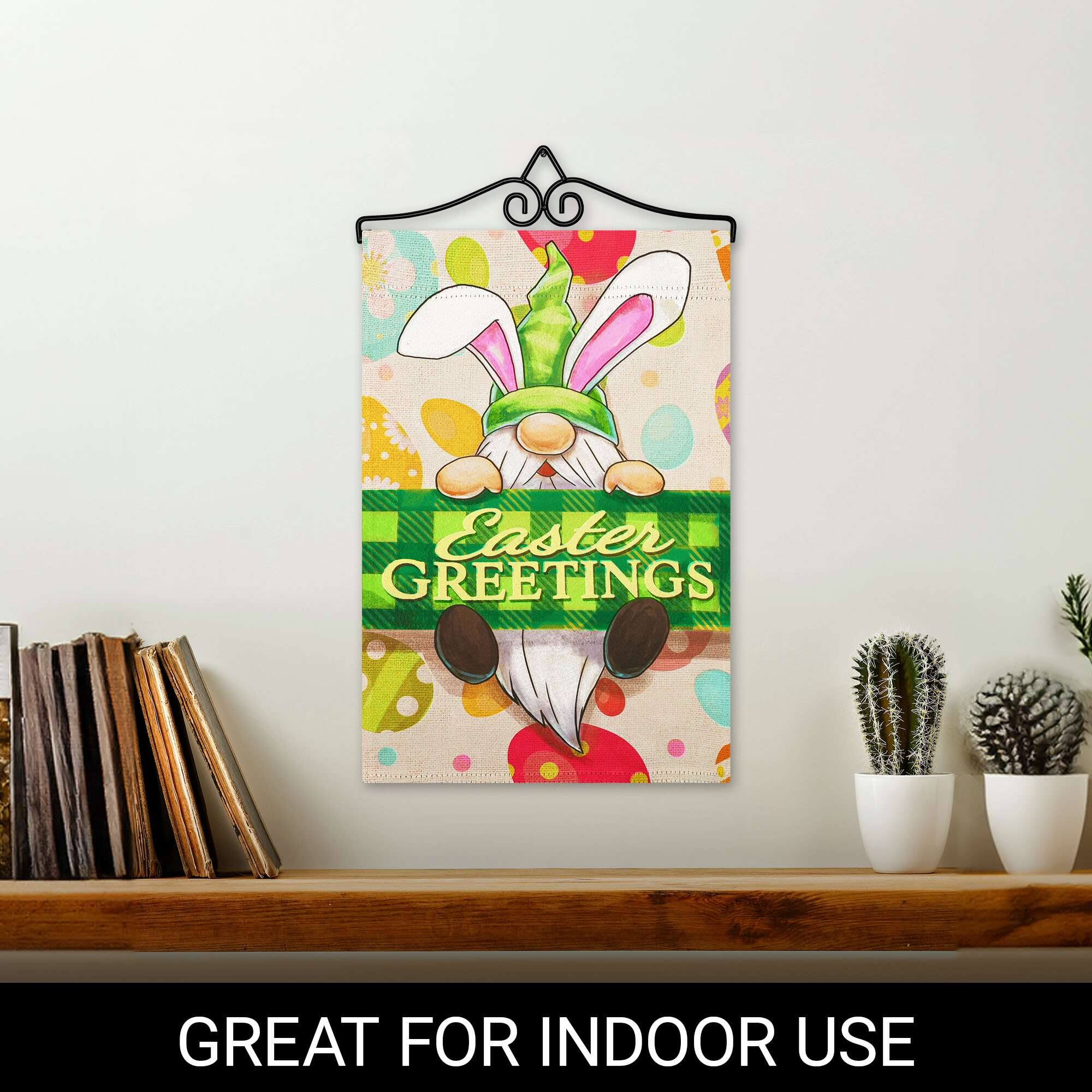 Easter Greetings  
Great for Indoor Use