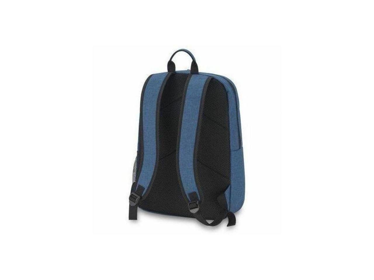 Alt View 5. Kensington - Kensington Simply Portable Lite Backpack for 16" - Navy Blue, Water Resistant, Polyester, Shoulder Strap - Navy Blue.