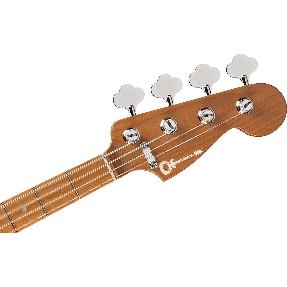 Alt View 3. Charvel - Charvel Pro-Mod Series San Dimas PJ IV Electric Bass Guitar - Sonic Blue.