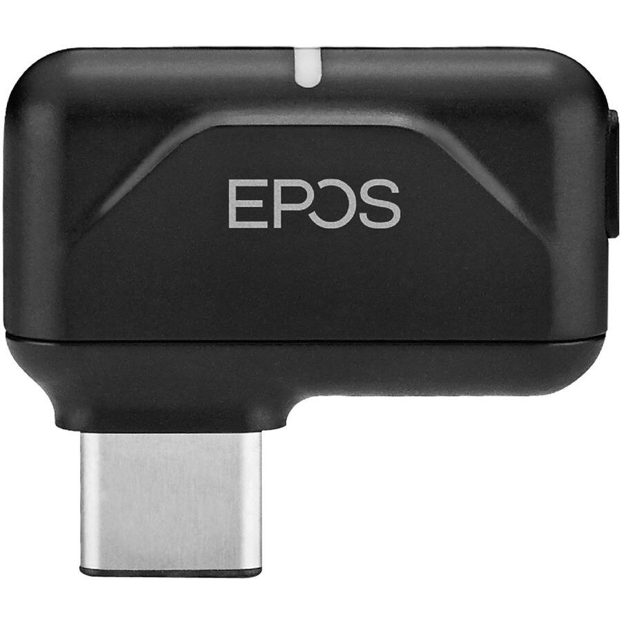 Alt View 1. EPOS - EPOS BTD 800 USB-C Audio Receiver - 82.02 ft - Wireless - Pocket - Black.