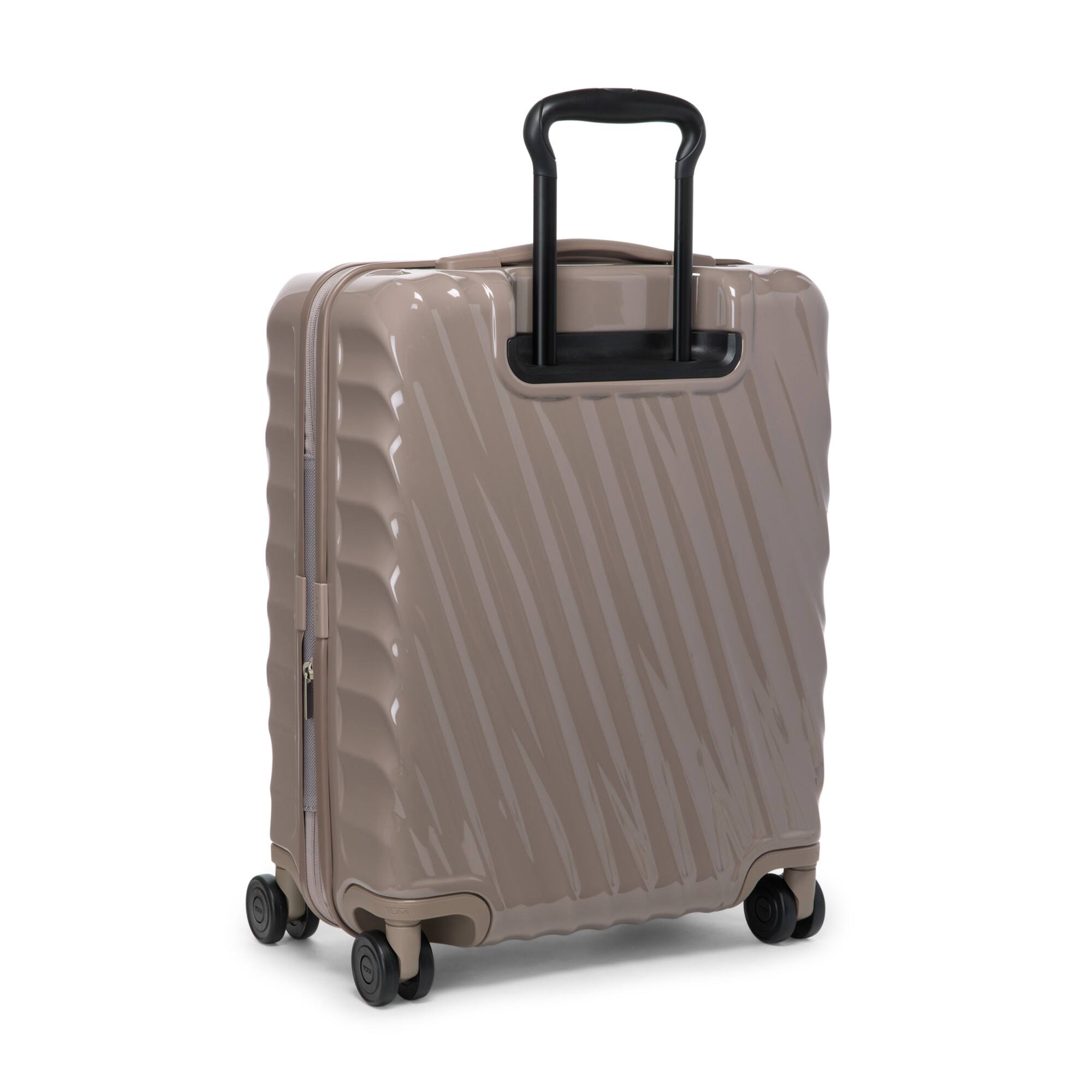 Back. TUMI - 19 Degree Continental 22" Expandable 4-Wheeled Carry On Suitcase - Moon Rock.