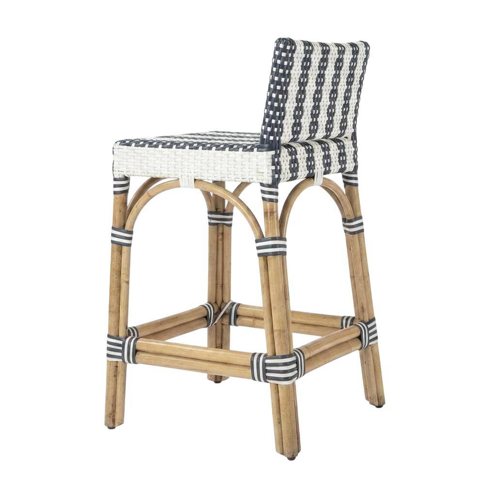 White And Navy Stripe