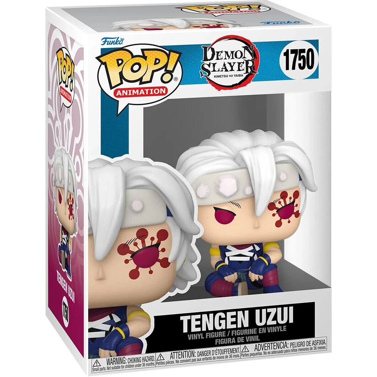 Funko, POP! Animation, Demon Slayer, 1750, Tengen Uzui, Figurine en Vinyle, Figure, Vinyl, Peligro de asfixia, Danger, Choking Hazard, Attention: pequeñas piezas, Not suitable for children under 36 months