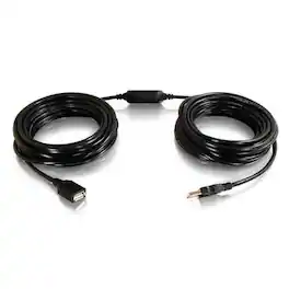 C2G 25ft USB Active Extension Cable-USB 2.0 A Male to Female