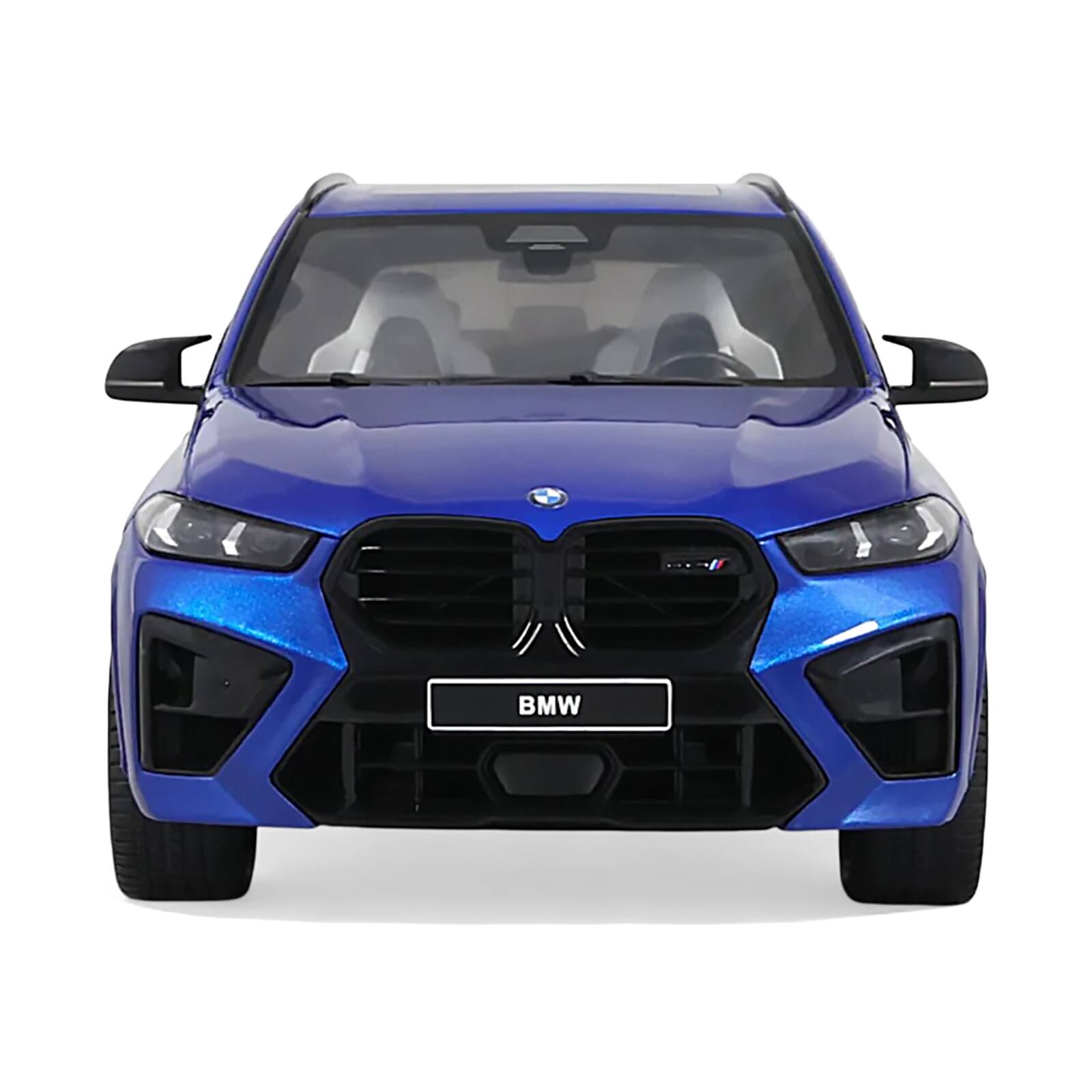 Alt View 5. GT Spirit - 2023 BMW X5 M Competition Blue Metallic with Black Top 1/18 Model Car by GT Spirit.