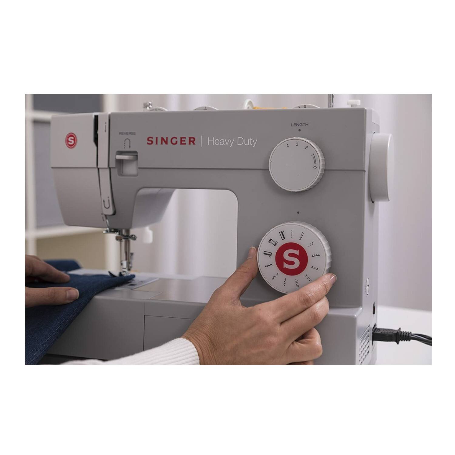 SINGER | Heavy Duty

LENGTH

REVERSE

S