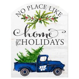 Jardine - Washburn Ichabods 16'' x 22'' Holiday Marquee Sign - White
