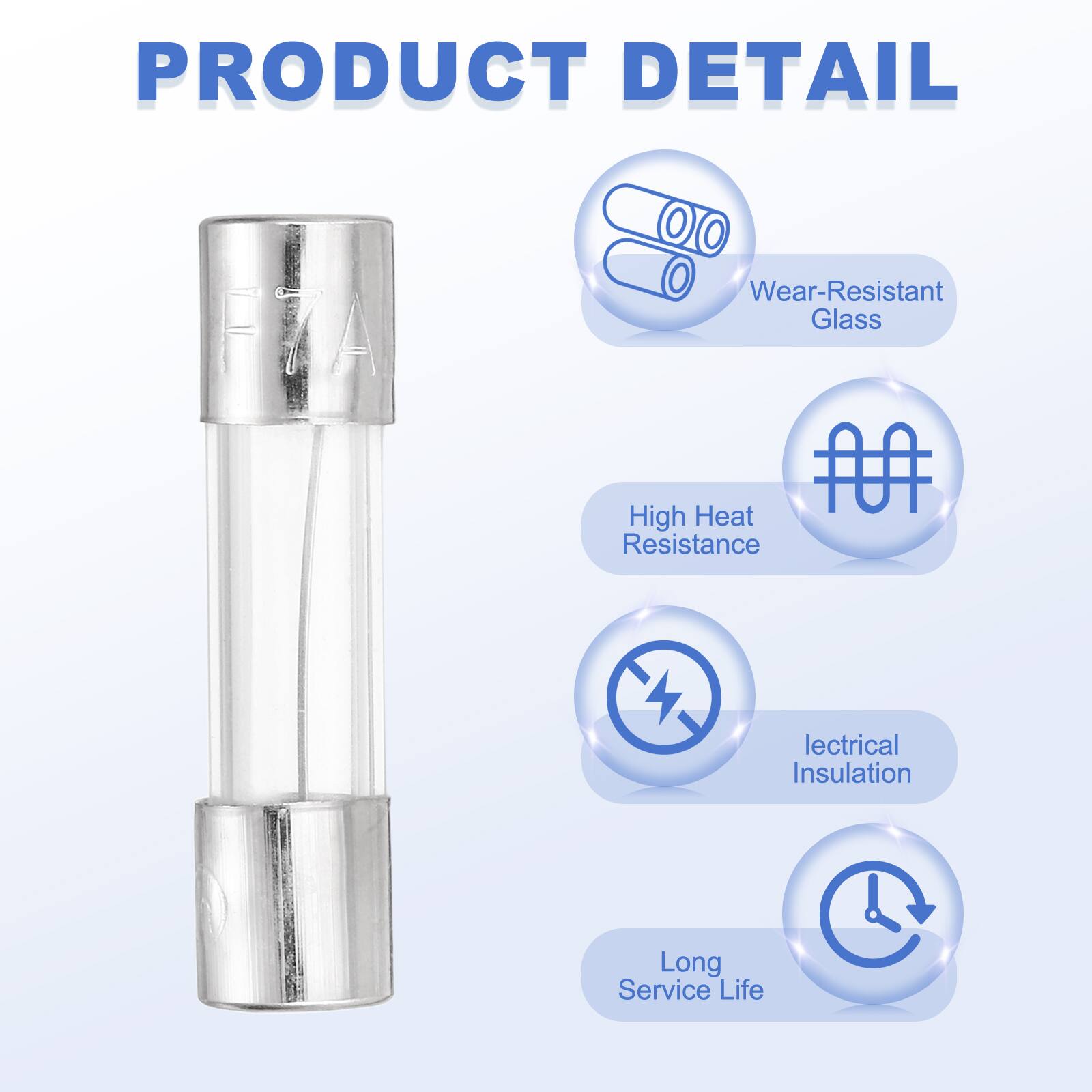 PRODUCT DETAIL

- Wear-Resistant Glass
- High Heat Resistance
- Electrical Insulation
- Long Service Life