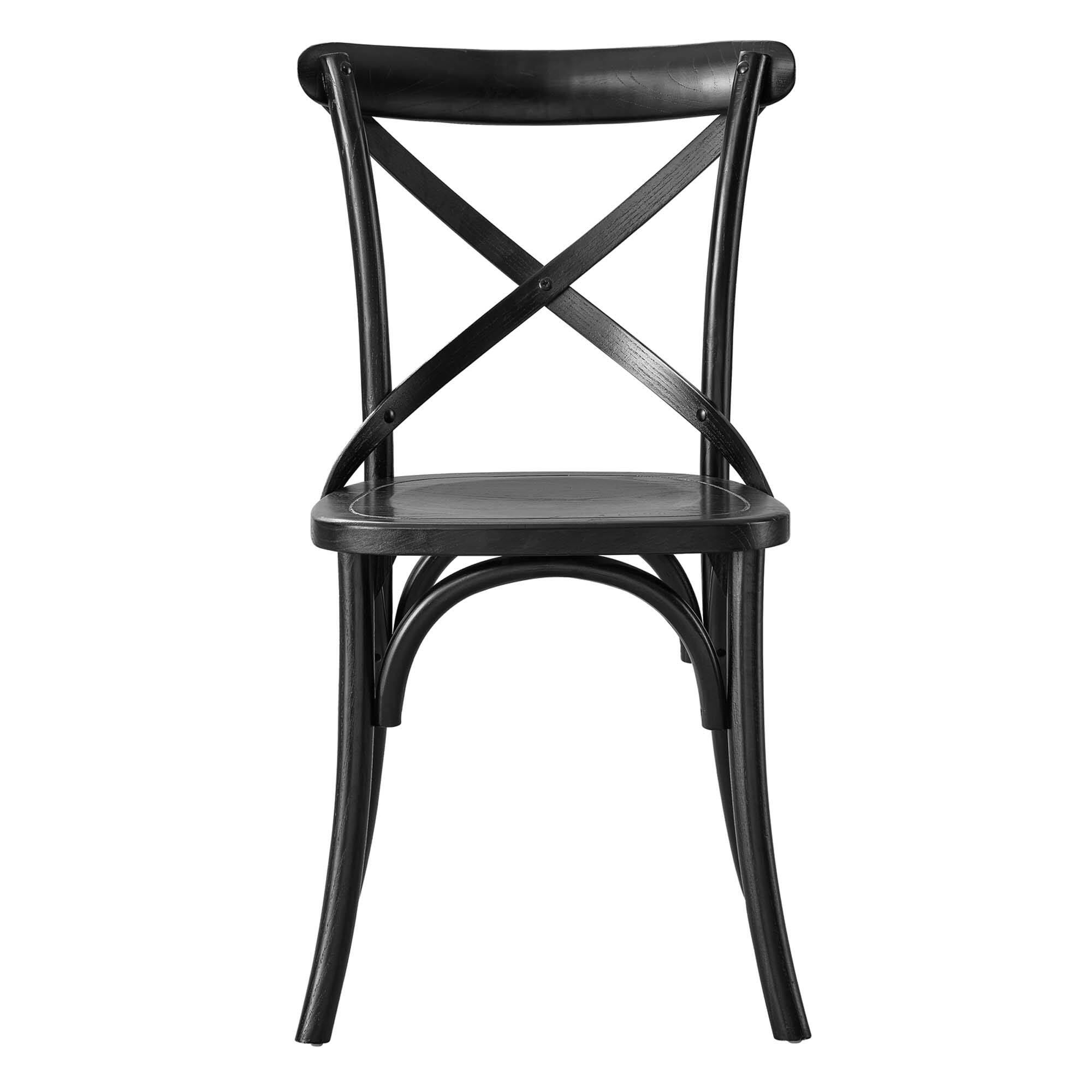 Alt View 1. Modway - Gear Dining Side Chair by Modway - Black.