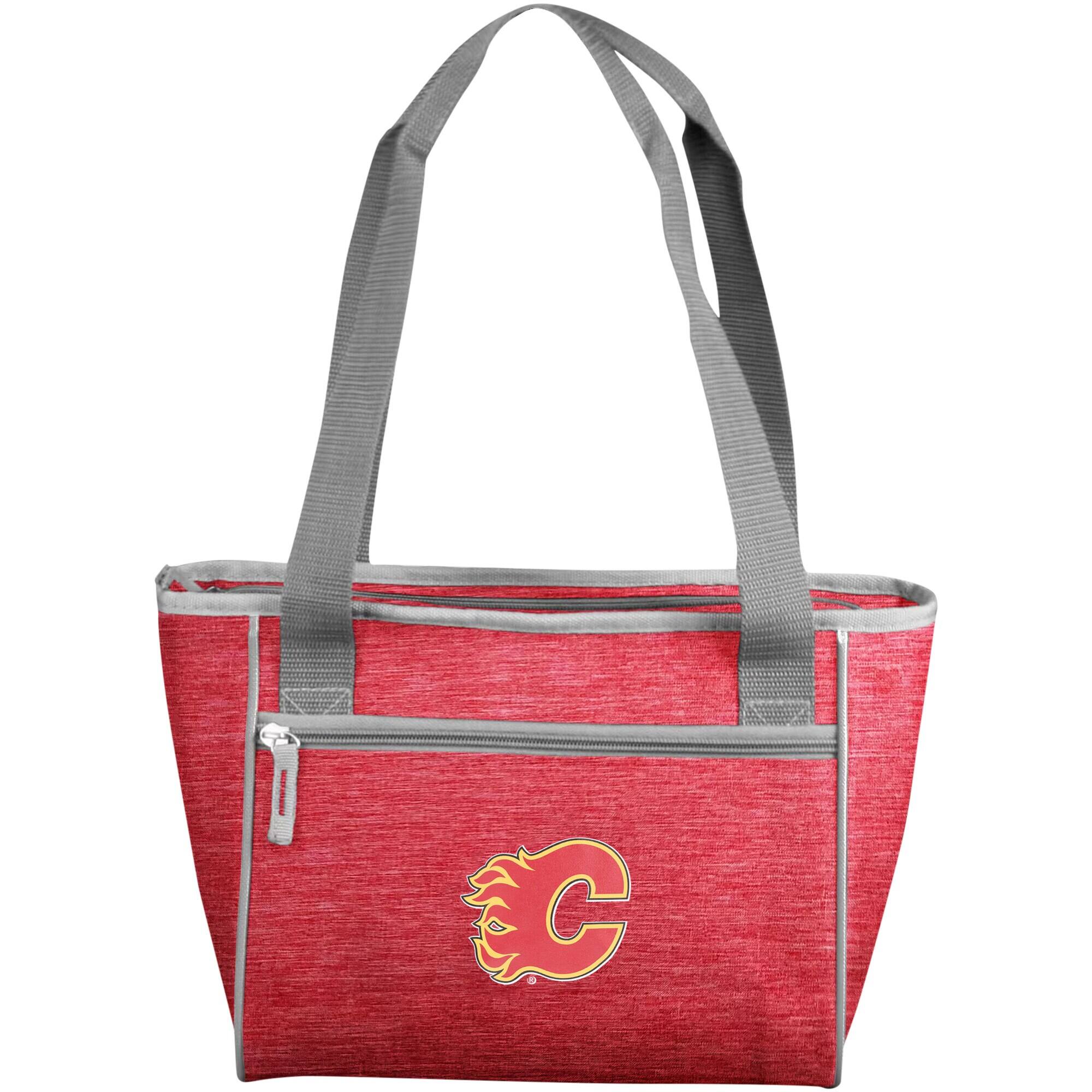 Logo Brands - Calgary Flames Team 16-Can Cooler Tote - Red