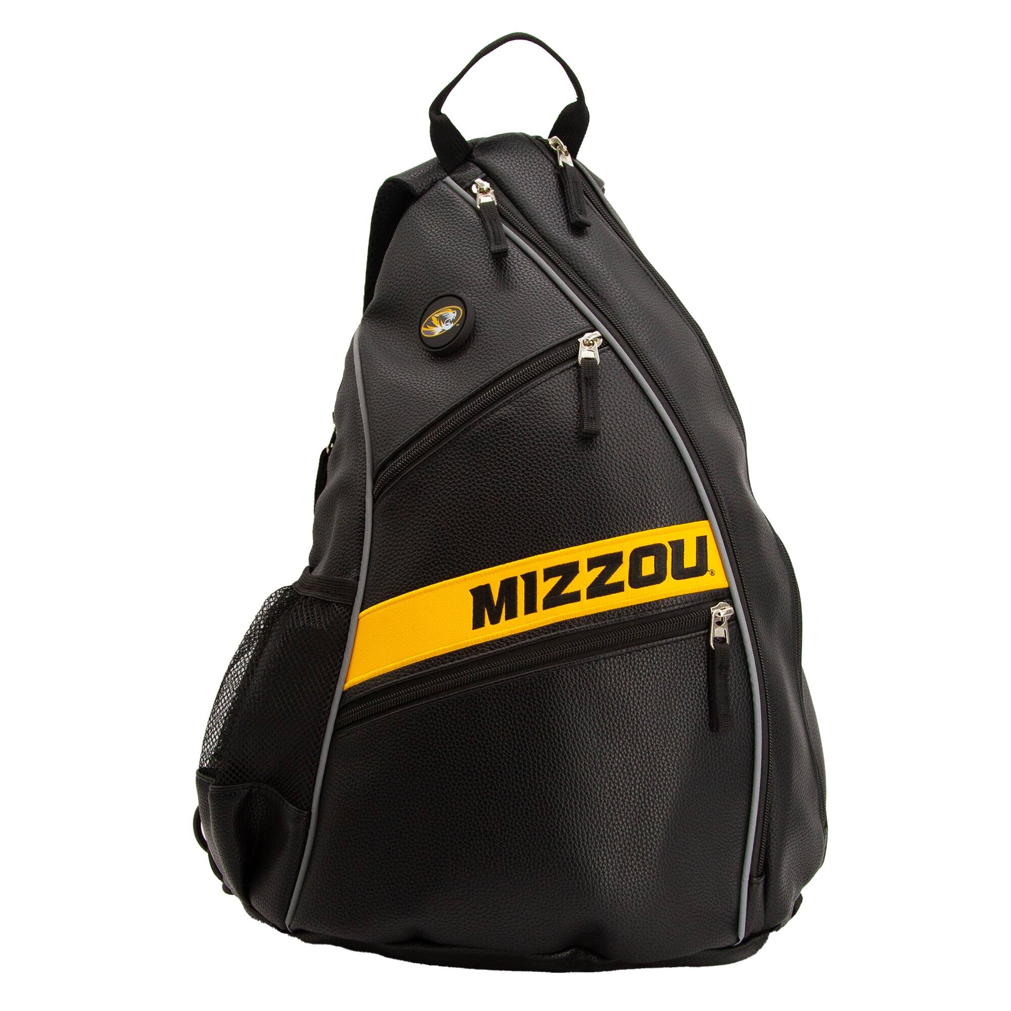 Front. Team Golf - Missouri Tigers Embroidered Team Pickleball Backpack - Multicolor.