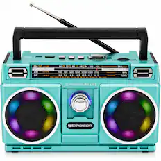 MZX
SOURCE
W
rower CHARGE DC OV IN
OSB
FREY PLAYPAMDE NEAT
BAND
FM/TV 64-108 SCALE AM 530-1710 SW 5.9-18.0 Meter
64 72 3 80 4 88 5 94 100 108 FREQUENCY MOOULATION MHz/CH SCALE 530 700 900 1050 1250 1500 1710 MEDIUM WAVE KHz 5.9 7.5 9.5 11.5 13.5 15.5 18.0 SHORT WAVE MHz 50 40 31 26 22 19 16 Meter
POWER/VOLUME
Emerson