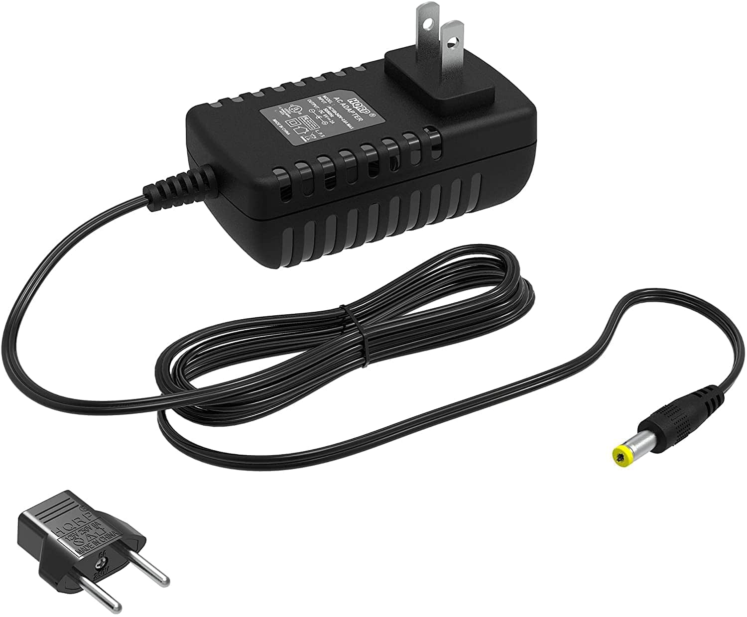 HQRP - 6V AC Adapter for Akai MPK2 MPK25 MPK49 MPK61 MPK88 MPK249 MAX49 Keyboard Power Supply Cord Adaptor