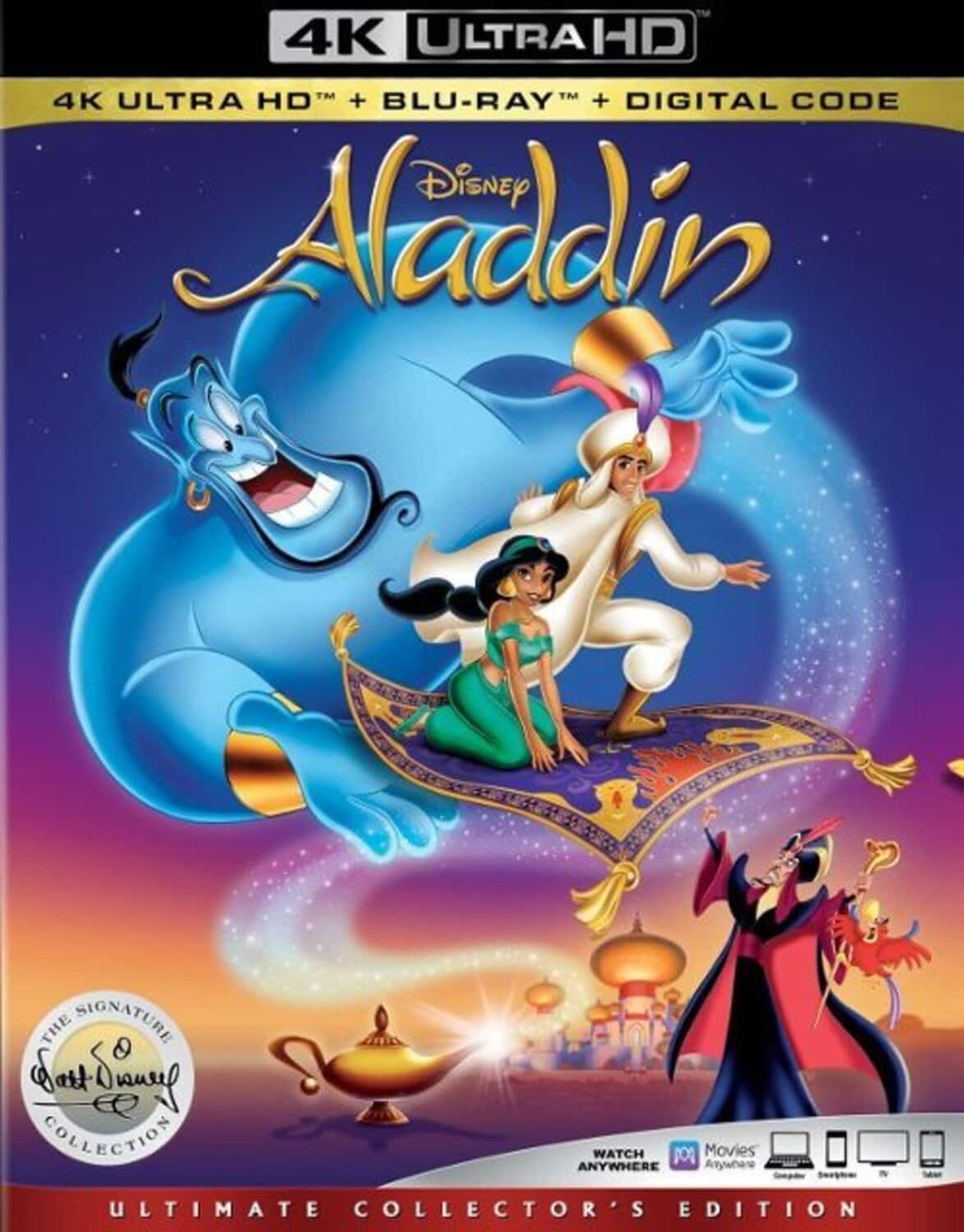 Aladdin (The Walt Disney Signature Collection) 4K Blu Ray [4K