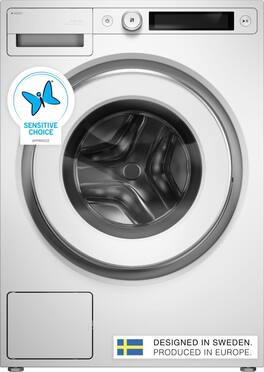 Asko - 2.7 Cu.Ft. High-Efficiency Front Load Washer, Auto Dose, Steel Seal, 24.3 lb capacity, 1400 RPM max spin, Stackable - White