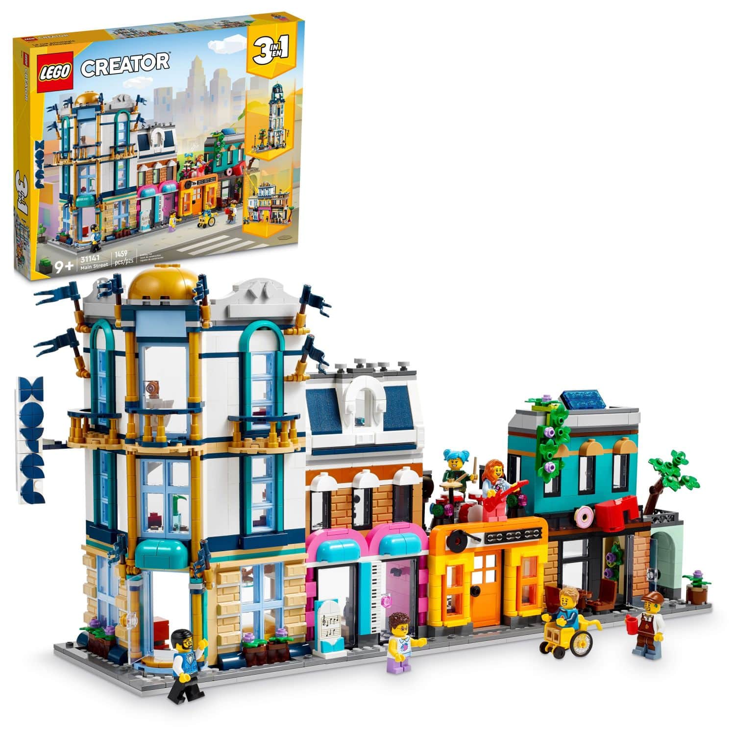 Front. LEGO - Creator Main Street 31141.