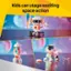 Kids can stage exciting space action.