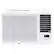 Front. LG - 570 Sq. Ft 12,200 BTU 230V Window Mounted Air Conditioner with 11,200 BTU Heater - White.