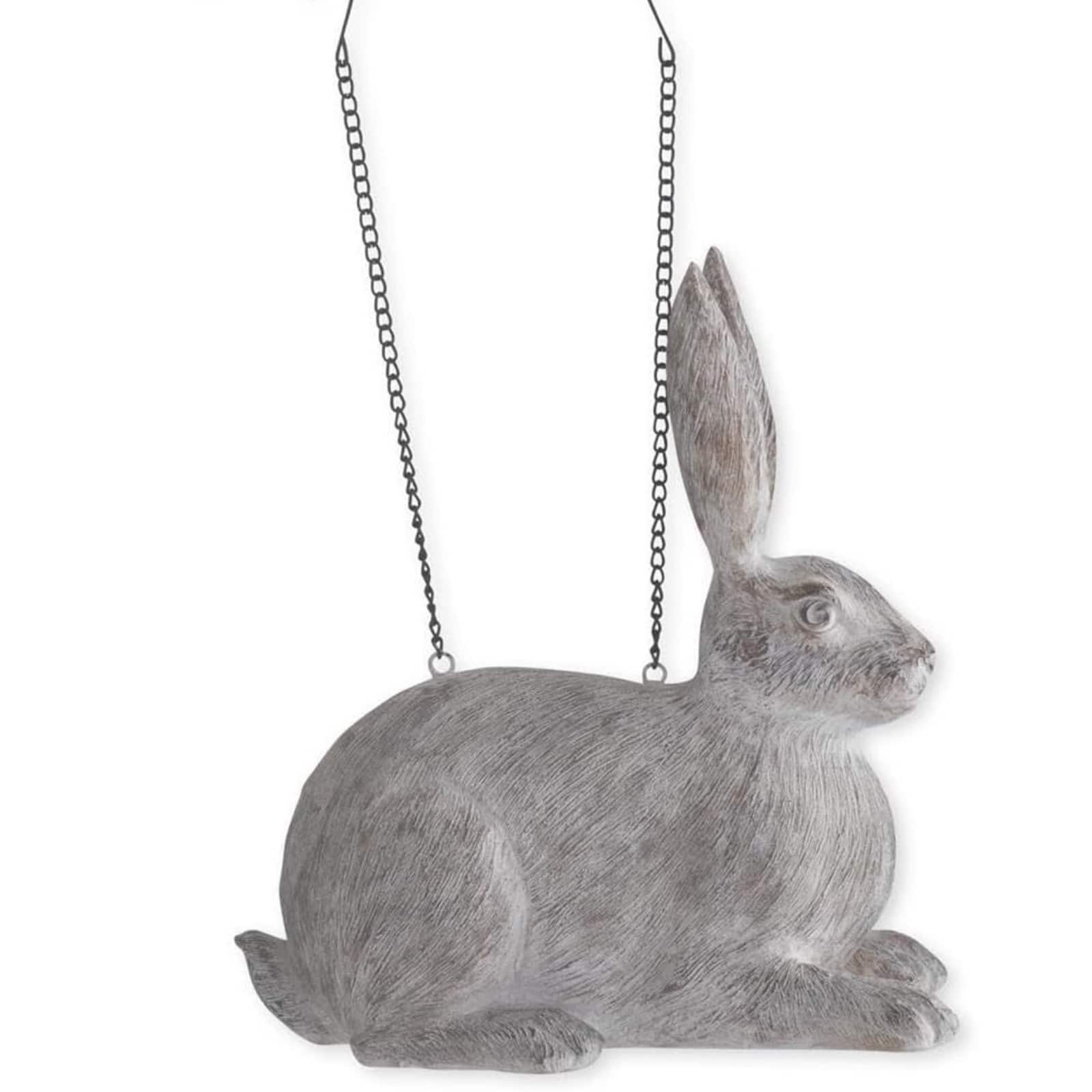 K&K Interiors - Resin Textured Rabbit Arrow Replacement Sign 14.5 inch - Arrow Sold Separately - Gray price history on PriceWatchPro
