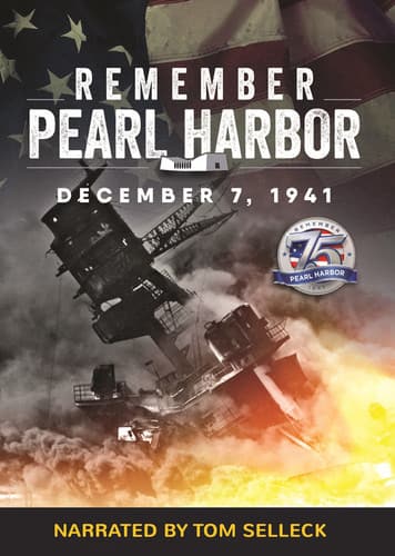Remember Pearl Harbor Narrated by Tom Selleck  - DVD