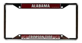 Rico Industries - Alabama Crimson Tide Chrome EZ View License Plate Frame - Multi