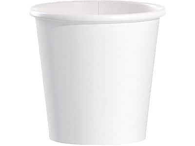 Solo - Paper Hot Cup, 4 Oz., 50 Cups/Pack - White