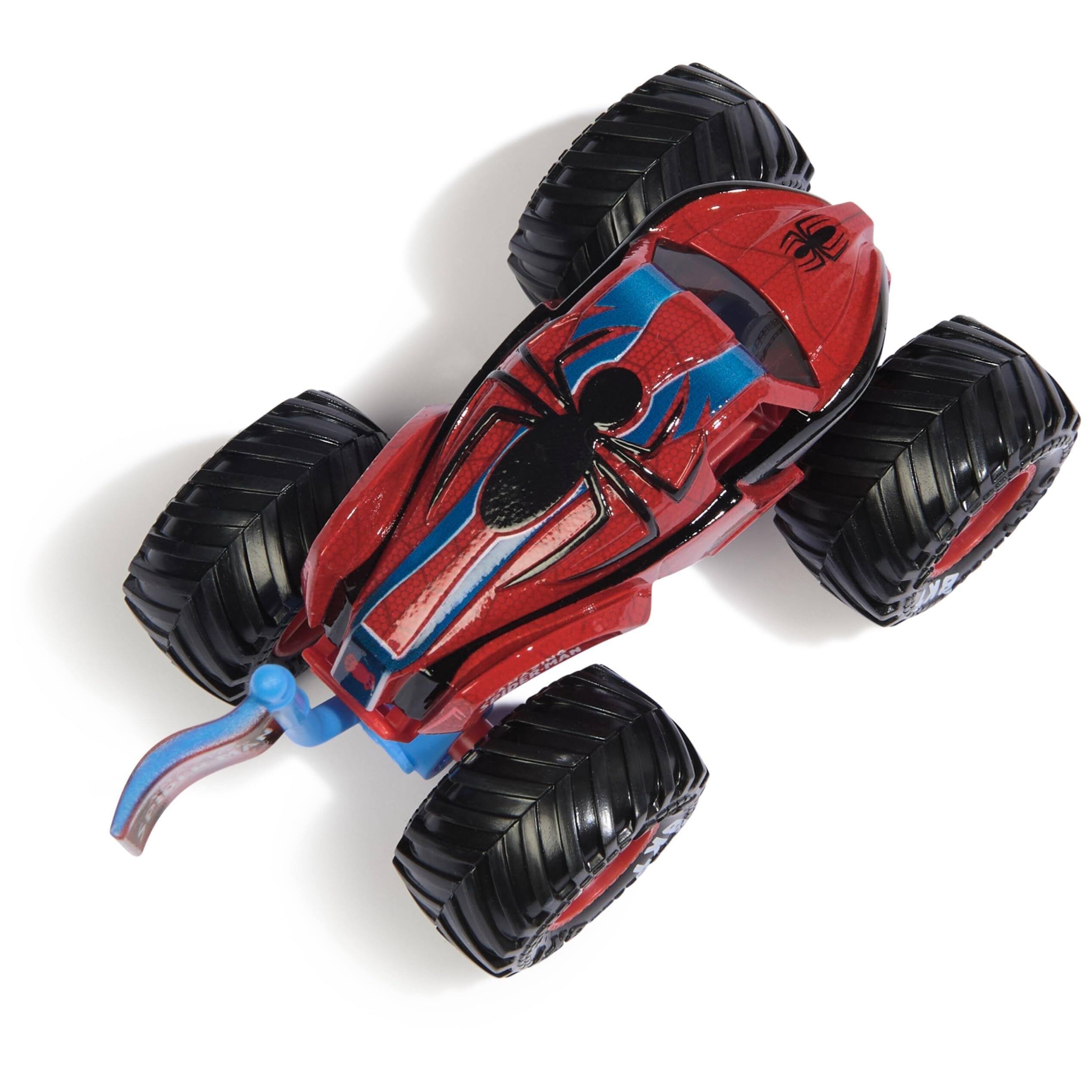 Back. Monster Jam - Monster Jam Marvel Spider-Man Monster Jam Truck Series 2 1:64 Die-Cast Ages 3+ - Red.
