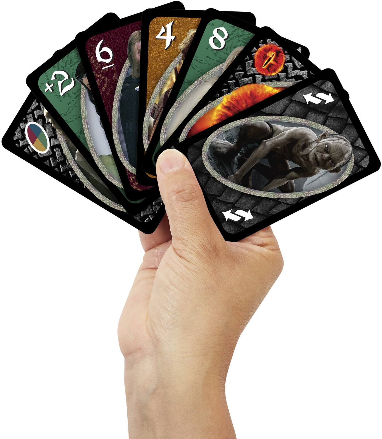 Alt View 1. Mattel - Mattel Games - UNO Lord of the Rings   - COLLECTIBLES - Multicolor.