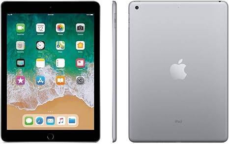 Back. Apple - iPad 6th Gen (WiFi) 128GB - Space Gray.