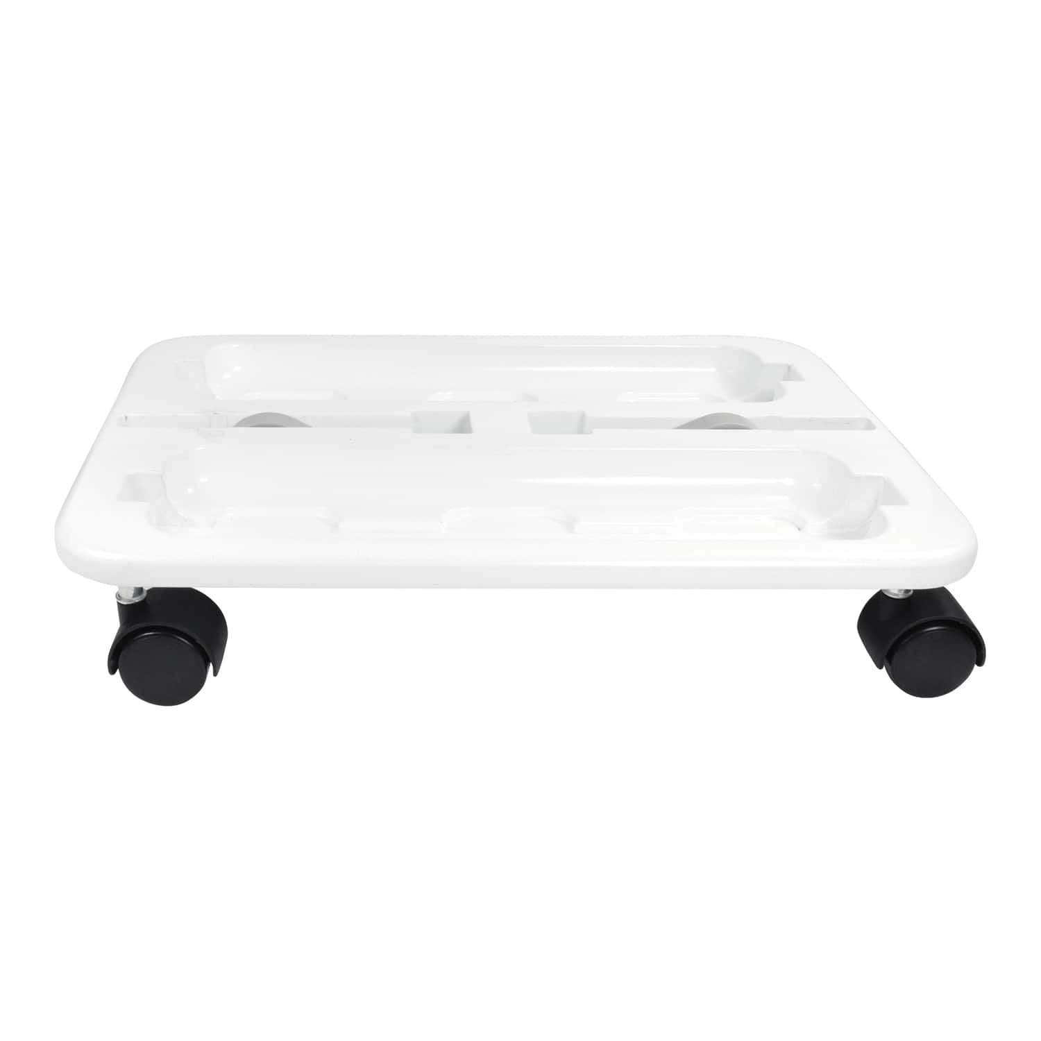 Photos - Other Kitchen Appliances GO Deflecto - Stack 'N  Caddy Wheel Base - White 29443CR 