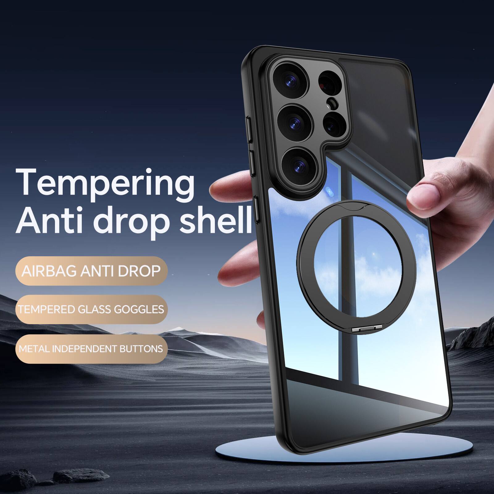 Tempering Anti drop shell  
AIRBAG ANTI DROP  
TEMPERED GLASS GOGGLES  
METAL INDEPENDENT BUTTONS