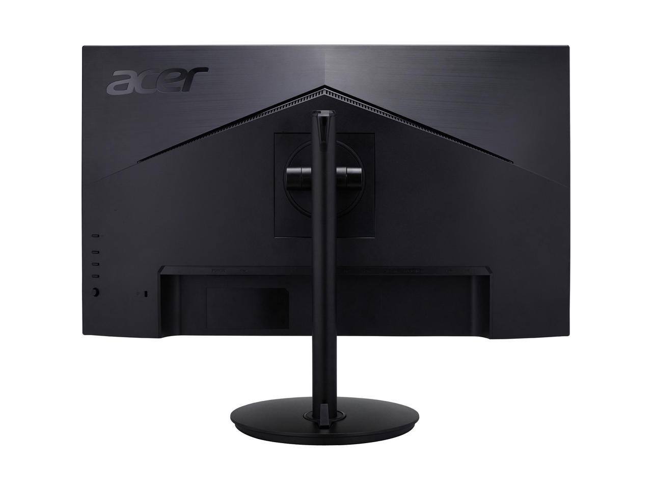 Alt View 5. Acer - Acer Vero CB343CUR J0 34" QHD Curved Monitor, 120Hz, USB-C, Adaptive Sync, Ergonomic Stand, HDMI/DP, Black.